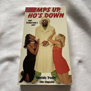 Pimps Up Hos Down VHS The Directors Cut Delta Entertainment Documentary